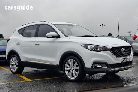 White 2021 MG ZS Wagon Excite