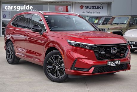Red 2023 Honda CR-V SUV E:HEV RS F