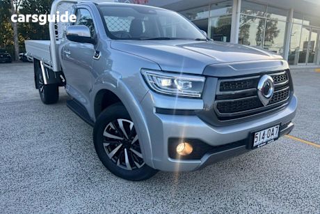 Silver 2025 GWM Cannon Cab Chassis Premium (4X2)