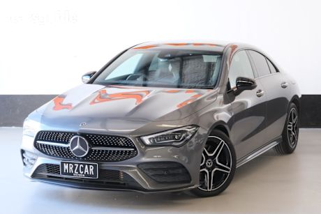Grey 2019 Mercedes-Benz CLA200 Coupe