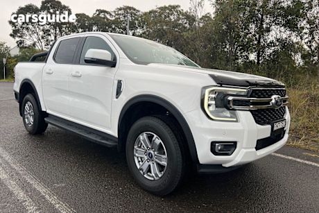 White 2024 Ford Ranger Ute Tray XLT HI-RIDER R