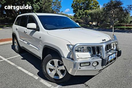 White 2012 Jeep Grand Cherokee SUV LAREDO 4X4