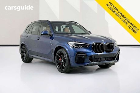 Blue 2023 BMW X5 Wagon Xdrive30D M Sport