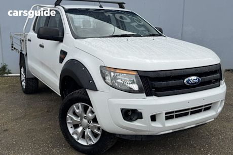 White 2012 Ford Ranger Ute Tray XL