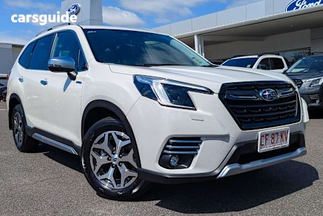 White 2024 Subaru Forester SUV HYBRID L 4WD