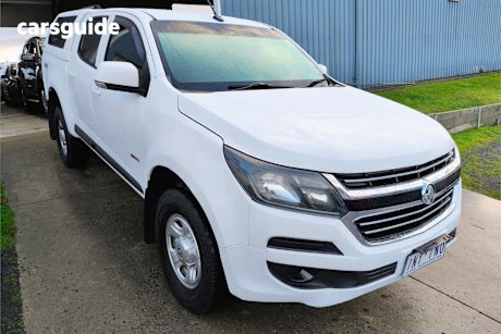 White 2018 Holden Colorado Ute Tray LS 4X4