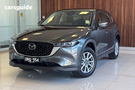 Grey 2024 Mazda CX-5 SUV G25 MAXX SPORT F
