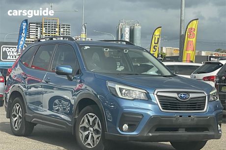 Blue 2019 Subaru Forester SUV 2.5I 4WD