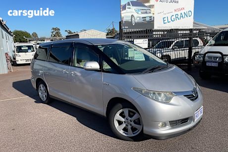 Silver 2007 Toyota Estima OtherCar HYBRID X