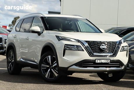 White 2024 Nissan X-Trail SUV TI-L 4X4