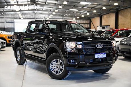 Black 2024 Ford Ranger Ute Tray XLS 4X4