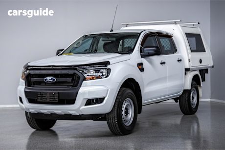 White 2017 Ford Ranger Crew Cab Chassis Xl 2.2 Hi-Rider (4X2)