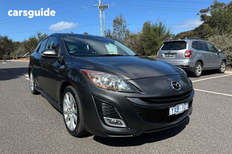 Grey 2011 Mazda Mazda3 Hatch SP25 F
