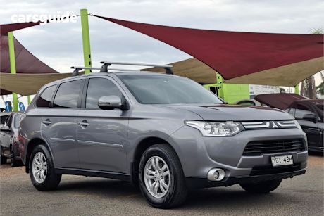 Grey 2012 Mitsubishi Outlander Wagon Ls (4X2)