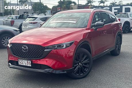 Red 2023 Mazda CX-8 SUV D35 GT SP 4X4