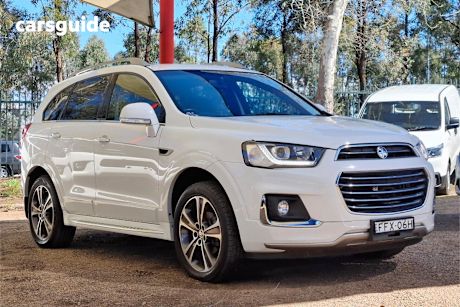 White 2018 Holden Captiva SUV LTZ