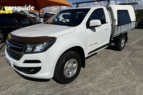 White 2016 Holden Colorado Cab Chassis Ls (4X4)