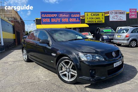 Black 2010 Holden Commodore Sedan Sv6