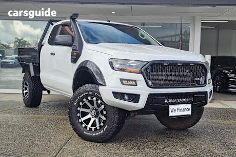 White 2016 Ford Ranger Ute Tray XL 4X4