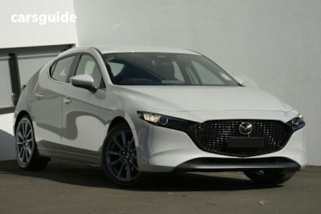 Grey 2025 Mazda Mazda3 Hatch G20 EVOLVE F