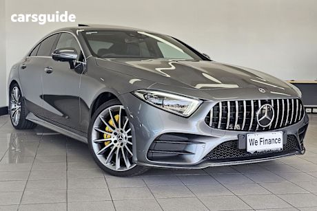 Grey 2019 Mercedes-Benz CLS-Class Sedan GLS63 AMG 4WD