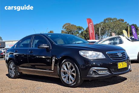 Black 2013 Holden Calais Sedan