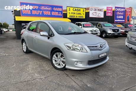 Silver 2012 Toyota Corolla Hatchback Ascent Sport