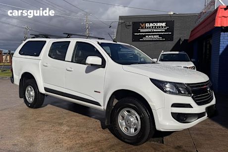 White 2016 Holden Colorado Crew Cab Pickup Ls (4X2)