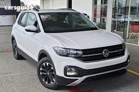White 2023 Volkswagen T-Cross SUV 85TSI LIFE F