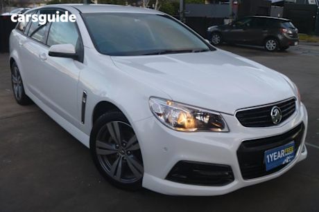 White 2013 Holden Commodore Sportswagon Sv6