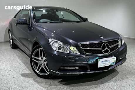 Grey 2011 Mercedes-Benz E-CLASS Coupe E350 ELEGANCE R
