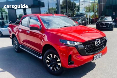 Red 2025 Mazda BT-50 Dual Cab Pick-up Gt (4X4)