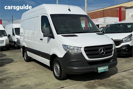White 2019 Mercedes-Benz Sprinter Commercial 314CDI R