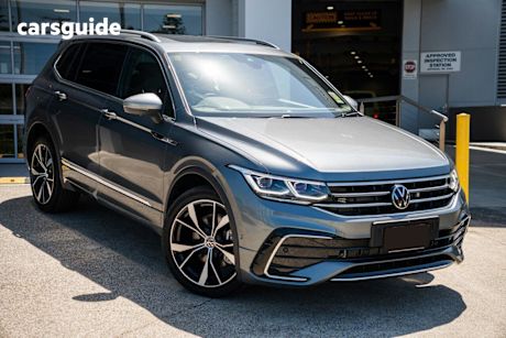 Grey 2024 Volkswagen Tiguan Wagon Allspace 162Tsi R-Line