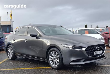 Grey 2019 Mazda 3 Sedan G20 Pure