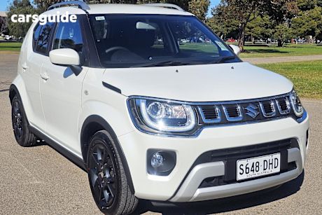 White 2024 Suzuki Ignis SUV GLX F