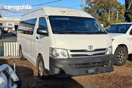 White 2012 Toyota HiAce Commercial R
