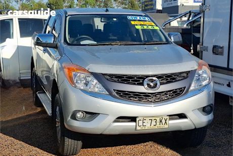Silver 2012 Mazda BT-50 Dual Cab Utility Xtr (4X4)