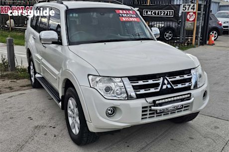 White 2011 Mitsubishi Pajero Wagon Exceed Lwb (4X4)