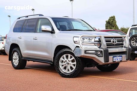 Silver 2021 Toyota Landcruiser SUV VX 4X4