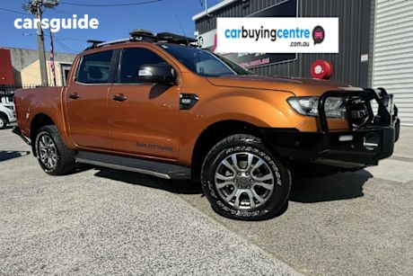Orange 2015 Ford Ranger Dual Cab Pick-up Wildtrak 3.2 (4X4)