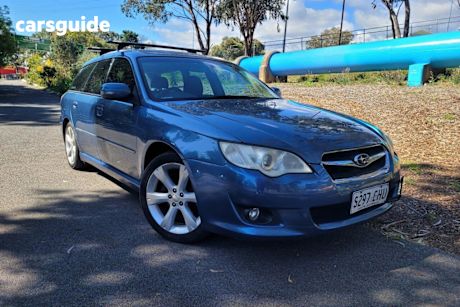 Blue 2008 Subaru Liberty Wagon 2.5I
