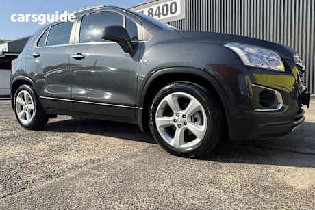 Grey 2015 Holden Trax Wagon Ltz