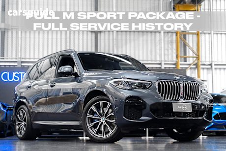 Grey 2021 BMW X5 SUV XDRIVE40I M SPORT 4X4