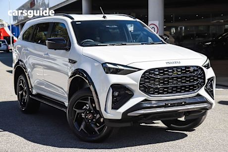 White 2025 Isuzu MU-X SUV X-TERRAIN 4X4