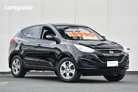 Black 2010 Hyundai IX35 SUV ACTIVE