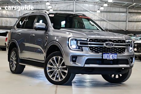 Silver 2024 Ford Everest SUV PLATINUM 4X4