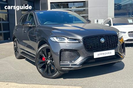 Grey 2023 Jaguar F-Pace SUV 400 SPORT 4X4