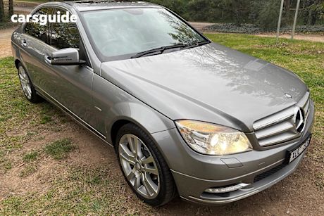 Silver 2010 Mercedes-Benz C-CLASS Sedan C250 CGI AVANTGARDE R