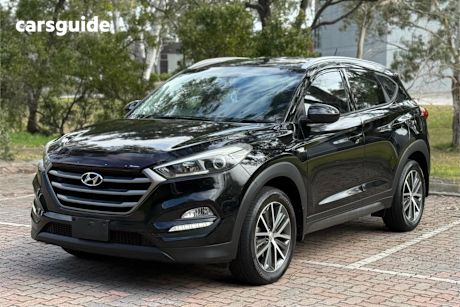 Black 2015 Hyundai Tucson Wagon Active X (Fwd)